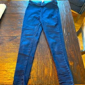 Free people high waisted jeggings. Size 27